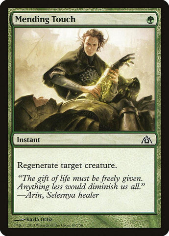 Mending Touch 4x FOIL DGM MTG Dragon's Maze Common MINT green