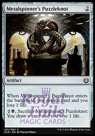 Metalspinner's Puzzleknot 4x FOIL KLD MTG Kaladesh Common MINT artifact