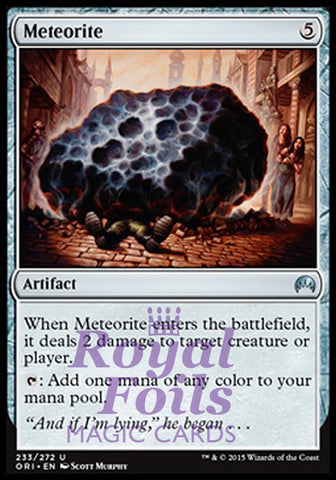 Meteorite 4x FOIL ORI MTG Magic Origins Uncommon MINT artifact