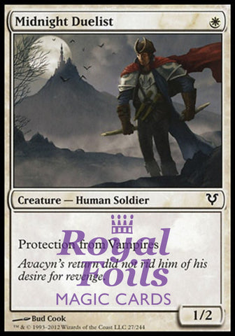 Midnight Duelist 3x FOIL AVR MTG Avacyn Restored Common MINT white