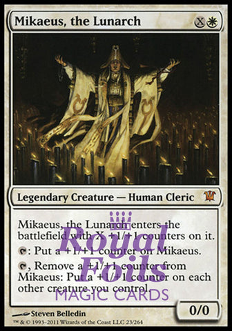 Mikaeus the Lunarch 1x FOIL ISD MTG Innistrad Mythic MINT white
