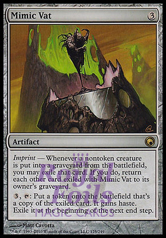 Mimic Vat 1x FOIL SOM MTG Scars of Mirrodin Rare MINT artifact