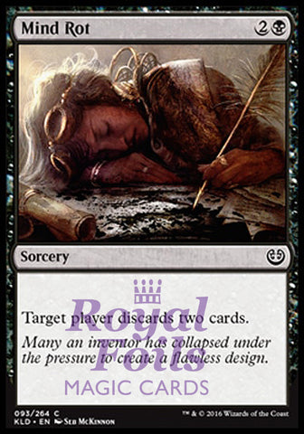 Mind Rot 4x FOIL KLD MTG Kaladesh Common MINT black