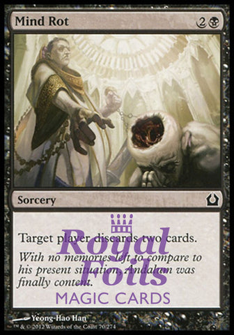 Mind Rot 4x FOIL RTR MTG Return to Ravnica Common MINT black