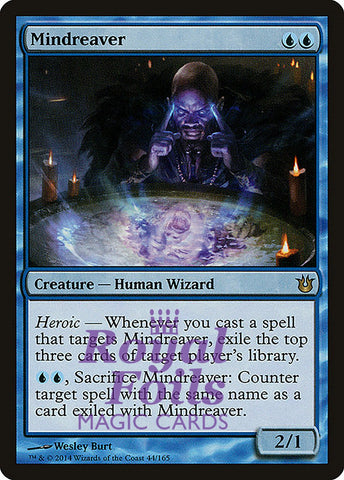 Mindreaver 2x FOIL BNG MTG Born of the Gods Rare MINT blue