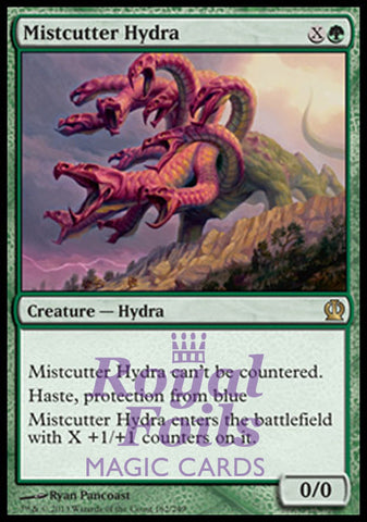 Mistcutter Hydra 1x FOIL THS MTG Theros Rare MINT green