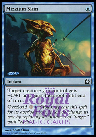 Mizzium Skin 1x FOIL RTR MTG Return to Ravnica Common MINT blue