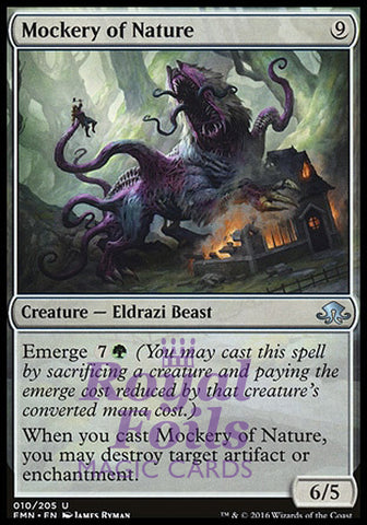 Mockery of Nature 2x FOIL EMN MTG Eldritch Moon Uncommon MINT colorless