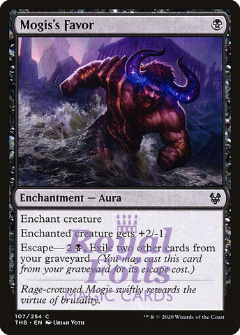 Mogis's Favor 4x FOIL THB MTG Theros Beyond Death Common MINT black