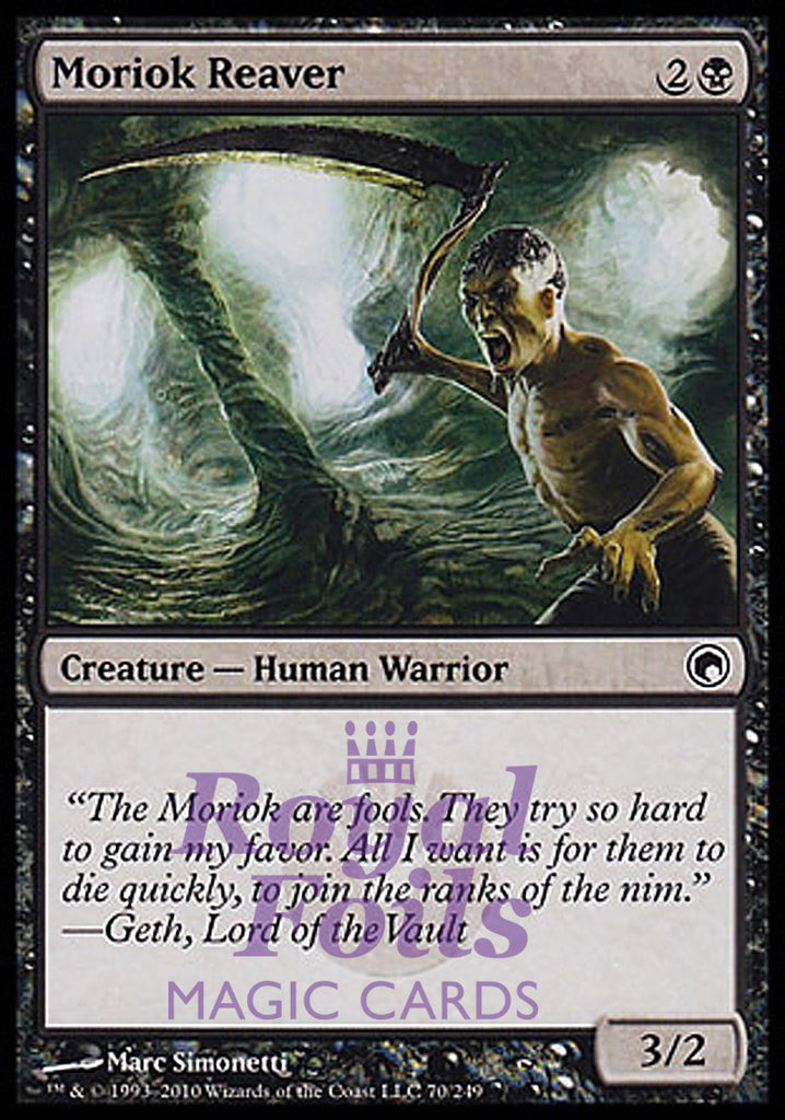 Moriok Reaver 4x FOIL SOM MTG Scars of Mirrodin Common MINT black