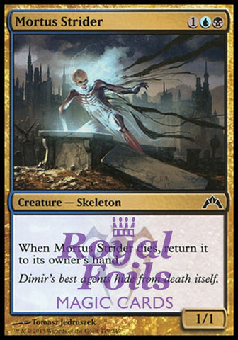 Mortus Strider 4x FOIL GTC MTG Gatecrash Common MINT blue black