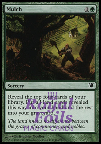 **2x FOIL Mulch** ISD MTG Innistrad Common MINT green