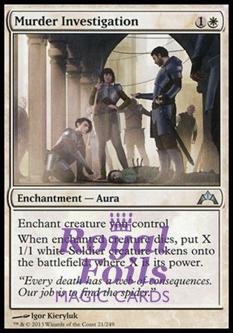Murder Investigation 2x FOIL GTC MTG Gatecrash Uncommon MINT white