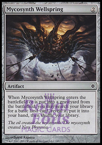 **1x FOIL Mycosynth Wellspring** NPH MTG New Phyrexia Common NM artifact