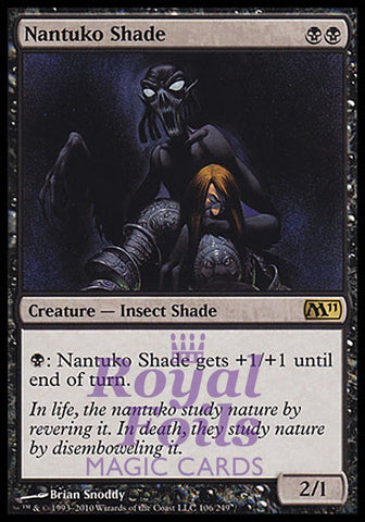 **1x FOIL Nantuko Shade** MTG M11 Core Set Rare MINT black