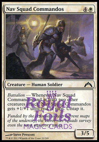 Nav Squad Commandos 4x FOIL GTC MTG Gatecrash Common MINT white