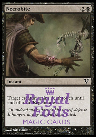 Necrobite 3x FOIL AVR MTG Avacyn Restored Common MINT black