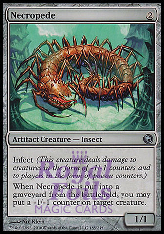 Necropede 1x FOIL SOM MTG Scars of Mirrodin Uncommon MINT artifact