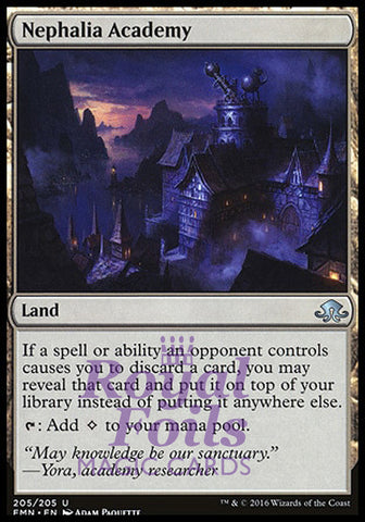 Nephalia Academy 1x FOIL EMN MTG Eldritch Moon Uncommon MINT land