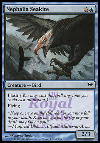 Nephalia Seakite 4x FOIL DKA MTG Dark Ascension Common MINT blue
