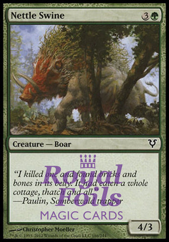 Nettle Swine 3x FOIL AVR MTG Avacyn Restored Common MINT green