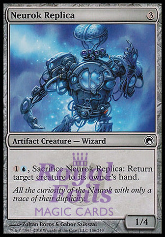 Neurok Replica 4x FOIL SOM MTG Scars of Mirrodin Common MINT blue artifact