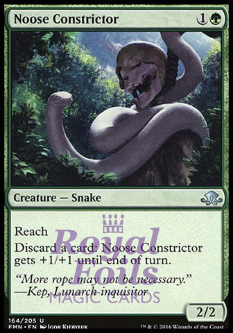 Noose Constrictor 2x FOIL EMN MTG Eldritch Moon Uncommon MINT green