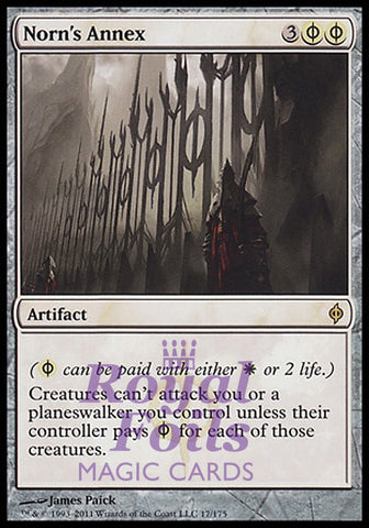 **1x FOIL Norn's Annex** NPH MTG New Phyrexia Rare NM white artifact