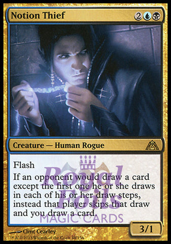 Notion Thief 1x FOIL DGM MTG Dragon's Maze Rare MINT blue black