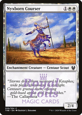 Nyxborn Courser 4x FOIL THB MTG Theros Beyond Death Common MINT white