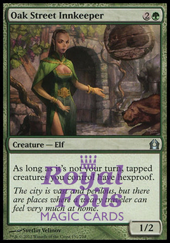 Oak Street Innkeeper 2x FOIL RTR MTG Return to Ravnica Uncommon MINT green
