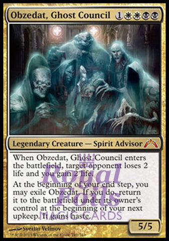 Obzedat, Ghost Council 1x FOIL GTC MTG Gatecrash Mythic MINT white black