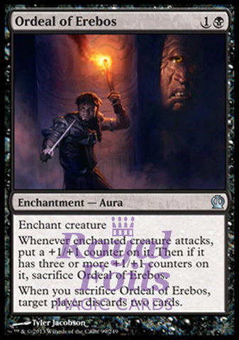 Ordeal of Erebos 2x FOIL THS MTG Theros Uncommon MINT black