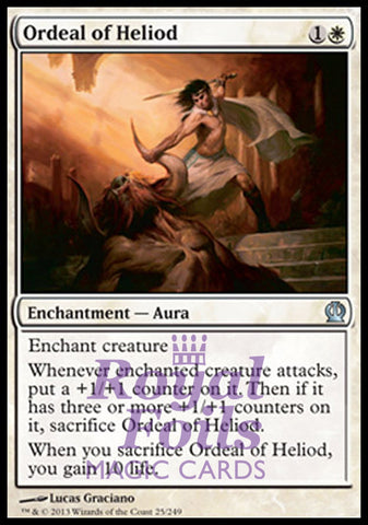 Ordeal of Heliod 2x FOIL THS MTG Theros Uncommon MINT white