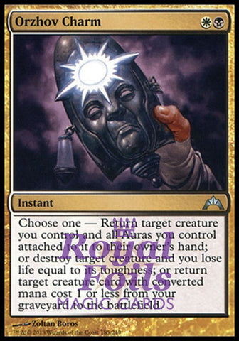 Orzhov Charm 1x FOIL GTC MTG Gatecrash Uncommon MINT black white