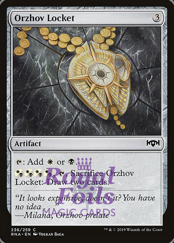 Orzhov Locket 2x FOIL RNA MTG Ravnica Allegiance Common MINT artifact