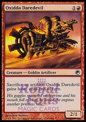Oxidda Daredevil 4x FOIL SOM MTG Scars of Mirrodin Common MINT red