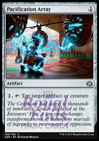 **2x FOIL Pacification Array** AER MTG Aether Revolt Uncommon MINT artifact