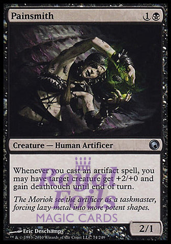Painsmith 2x FOIL SOM MTG Scars of Mirrodin Uncommon MINT black