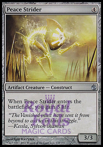 **4x FOIL Peace Strider** MBS MTG Mirrodin Besieged Uncommon 3 MT + 1 NM artifact