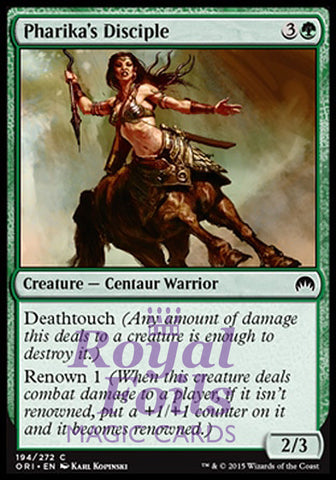 Pharika's Disciple 4x FOIL ORI MTG Magic Origins Common MINT green