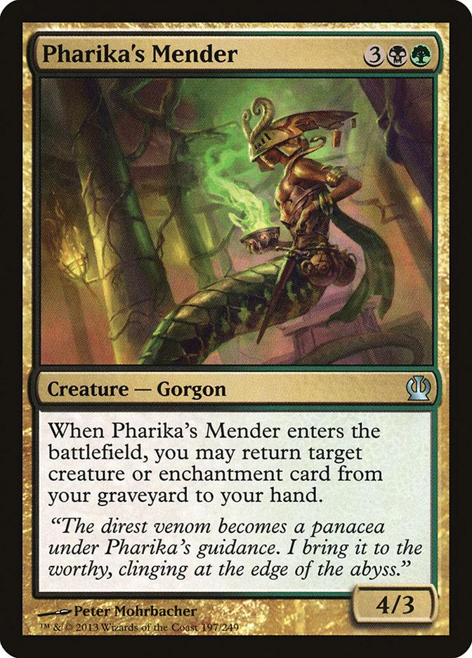 Pharika's Mender 2x FOIL THS MTG Theros Uncommon MINT black green