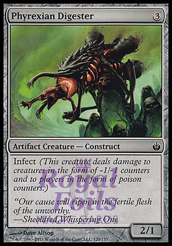 **4x FOIL Phyrexian Digester** MBS MTG Mirrodin Besieged Common NM artifact construct