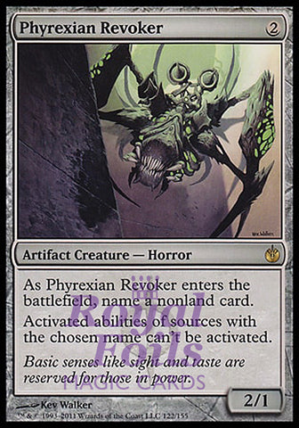 **1x FOIL Phyrexian Revoker** MBS MTG Mirrodin Besieged Rare MINT artifact