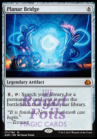 Planar Bridge 1x FOIL AER MTG Aether Revolt Mythic NM+ artifact