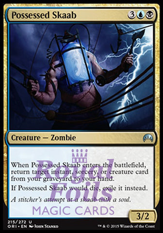 Possessed Skaab 2x FOIL ORI MTG Magic Origins Uncommon MINT blue black