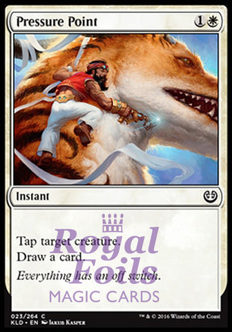 Pressure Point 4x FOIL KLD MTG Kaladesh Common MINT white
