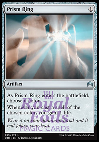 **1x FOIL Prism Ring** ORI MTG Magic Origins Uncommon MINT artifact