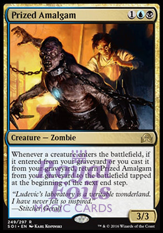 Prized Amalgam 1x FOIL SOI MTG Shadows Over Innistrad Rare MINT blue black