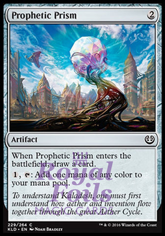 Prophetic Prism 4x FOIL KLD MTG Kaladesh Common MINT artifact